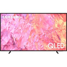 Телевизор ЖК 55" Samsung/ 55", QLED, Tizen Smart TV, Wi-Fi, Voice, PQI 3100, HDR10+, DVB-T2/C/S2, 20W, OTS Lite, 3HDMI, 2USB, BLACK 2023
