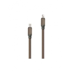 Кабель Rombica LINK-C Olive, USB Type-C - Apple Lightning (MFI)
