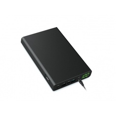Внешний аккумулятор Rombica NEO PRO-330C 33 000 мАч алюм зарядка ноут-ов PD QCharge Type-C черный чехол