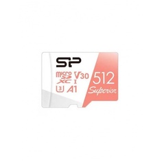 Карта памяти Silicon Power Superior A1 MicroSDXC 512Gb Class 10 (SP512GBSTXDV3V20SP) + адаптером SD