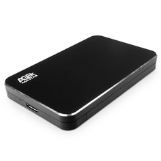 Внешний корпус для HDD AgeStar 3UB2A18 SATA алюминий черный 2.5"