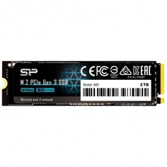 Накопитель SSD Silicon Power 2.0Tb A60 M.2 (SP002TBP34A60M28)