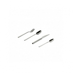 Набор столовых приборов MODERN BLACK 24пр ATTRIBUTE CUTLERY DMC155