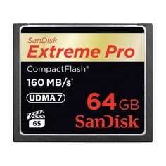Карта Памяти CF 64Gb Sandisk Extreme Pro (160/150 Mb/s)