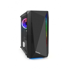 Корпус ExeGate Minitower Mistery R2 черный (EX294384RUS)