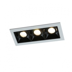Встраиваемый светильник Arte lamp Grill A3153PL-3BK