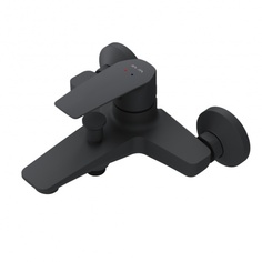 Смеситель для ванны и душа AM.PM Gem F90A10022 излив 179 мм, черный Am.Pm.