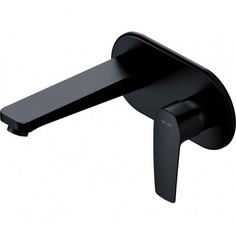 Смеситель для раковины AM.PM Gem F90A72222 монтируемый в стену черный Am.Pm.