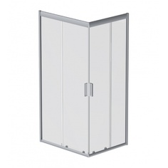 Душ.ограждение 100х80 прям.AM.PM Gem W90G-404-100280-MT ,стекло прозрачное, профиль мат.серебро,без поддон Am.Pm.