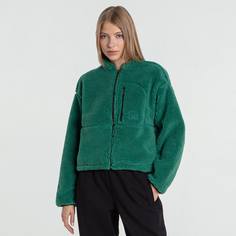 Женская флисовая кофта Куртка W EXT PLE 2 FZ JKT EVERGRN/TNFBLCK The North Face