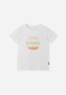 Футболка из материала Jersey Lupaava Белая Reima