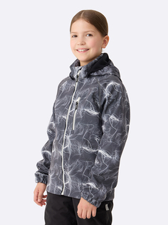 Детская куртка из материала Softshell Lassie Ulla Черная