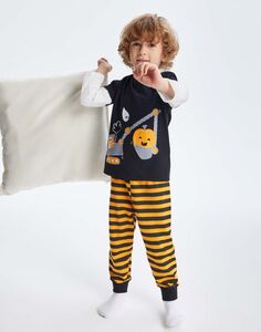 Пижама с принтом для мальчика Gloria Jeans