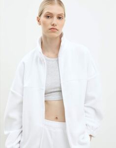 Молочная толстовка-трансформер oversize Gloria Jeans
