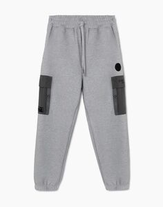 Тёмно-серые спортивные брюки Relaxed Jogger Gloria Jeans