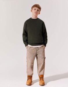 Хаки свитшот oversize Gloria Jeans