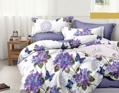 Постельное белье 2-х сп с Евро прост. Viola’