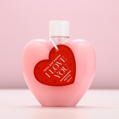 Пена для ванны i love you, 430 мл, аромат малиновые мечты, чистое счастье