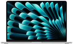 Бренд Apple MacBook Air 15" (M3, 8C CPU/10C GPU, 2024), 16 ГБ, 512 ГБ SSD, серебристый