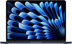 Бренд Apple MacBook Air 13" (M3, 8C CPU/10C GPU, 2024), 8 ГБ, 512 ГБ SSD, «полуночный черный»