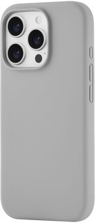 Бренд Чехол moonfish MagSafe для iPhone 16 Pro, силикон, soft-touch, серый
