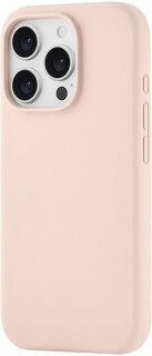 Бренд Чехол moonfish MagSafe для iPhone 16 Pro, силикон, soft-touch, розовый