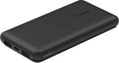 Бренд Внешний аккумулятор Belkin + кабель USB-A - USB-C, 10000мАч, черный