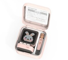 Бренд Акустика портативная Divoom Ditoo + микрофон, розовый