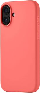 Бренд Чехол uBear Touch Case MagSafe для iPhone 16 Plus, soft-touch, коралловый