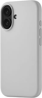 Бренд Чехол uBear Touch Case MagSafe для iPhone 16, soft-touch, светло-серый