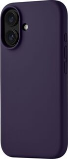 Бренд Чехол uBear Touch Case MagSafe для iPhone 16, soft-touch, темно-фиолетовый
