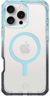 Бренд Чехол Itskins HYBRID R PRISM MagSafe для iPhone 16 Pro, голубой