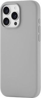 Бренд Чехол moonfish MagSafe для iPhone 16 Pro Max, силикон, soft-touch, серый