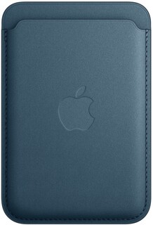 Бренд Чехол-бумажник Apple FineWoven MagSafe для iPhone, «тихоокеанский синий»