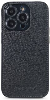 Бренд Чехол Marcel Robert Louis для iPhone 15 Pro Max, теленок, черный