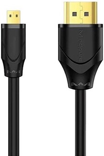 Бренд Кабель Mindpure micro HDMI - HDMI, 2м, ПВХ, черный