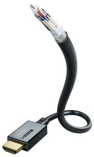Бренд Кабель Inakustik Star HDMI - HDMI 2.1, 10K, 2 м, нейлон, черный