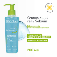BIODERMA Гель для умывания жирной и проблемной кожи лица Sebium (помпа) 200.0