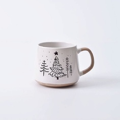 Набор посуды ARYA HOME COLLECTION Глиняный набор кружек Christmas Siberia