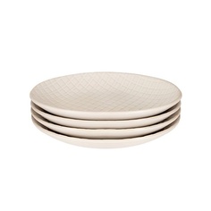 Набор посуды ARYA HOME COLLECTION Набор тарелок Diamond с фактурным рисунком 22,0x2,2x13,0 см