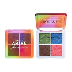 Тени для век ARIVE Палетка теней Glimmerverse Invented Ethos Multichrome Eyeshadow Quad