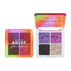 Тени для век ARIVE Палетка теней Glimmerverse Invented Ethos Multichrome Eyeshadow Quad