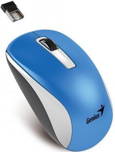 Мышь беспроводная Genius NX-7010 синий белый USB