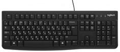 Клавиатура проводная Logitech K120 USB черный