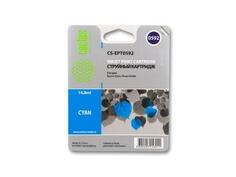 Струйный картридж Cactus CS-EPT0592 голубой для Epson Stylus Photo R2400 560стр.