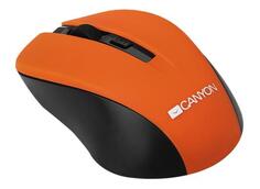 Мышь беспроводная Canyon CNE-CMSW1O оранжевый USB