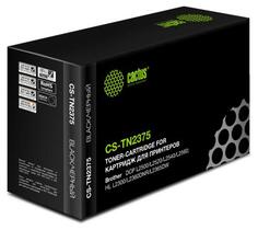 Тонер-картридж Cactus CS-TN2375 для Brother DCP L2500/L2520/L2540/L2560 2600стр Черный
