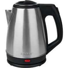 Чайник электрический Scarlett SC-EK21S25 1350 Вт серебристый 1.5 л нержавеющая сталь