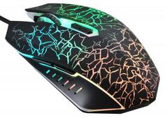 Мышь проводная Oklick 905G чёрный рисунок USB