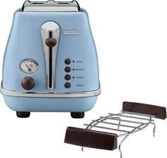 Тостер DeLonghi CTOV 2103 голубой Delonghi